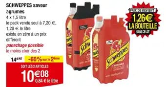 SCHWEPPES Schweppes saveurs agrumes