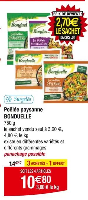 Promotion Exclusives de 2
Paysanne : Découvrez l'Offre incontournable