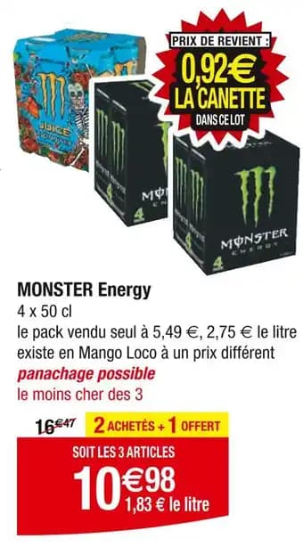 Promotion Exclusives de 5
Monster : Découvrez l'Offre incontournable
