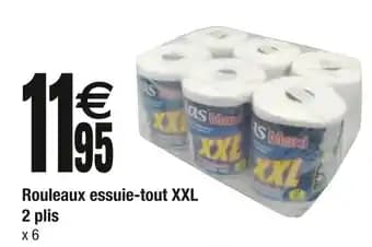 Rouleaux essuie-tout XXL 2 plis