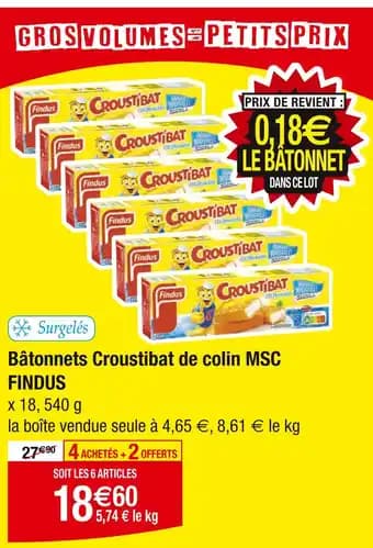 Promotion Exclusives de 5
Croustibat : Découvrez l'Offre incontournable