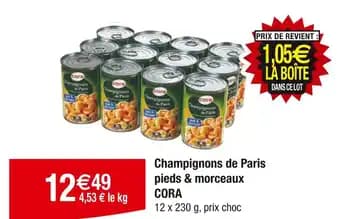 Promotion Exclusives de 1
Champignons pieds : Découvrez l'Offre incontournable