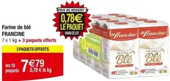 FRANCINE Farine de blé