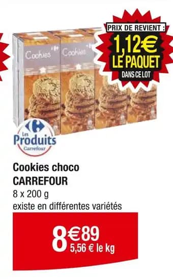 CARREFOUR Cookies choco