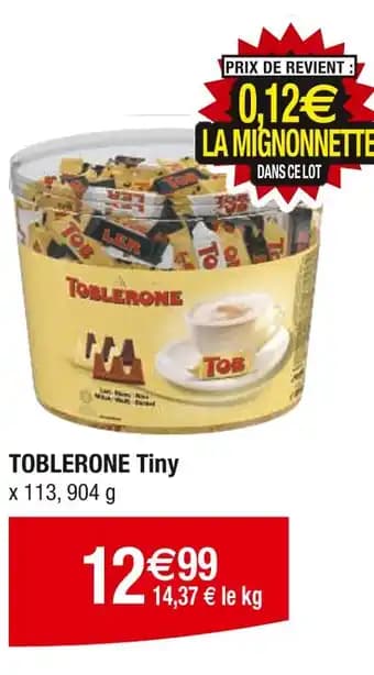 Promotion Exclusives de 2
Toblerone : Découvrez l'Offre incontournable