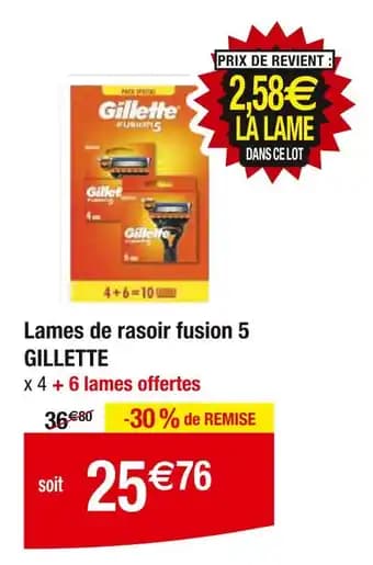 Promotion Exclusives de 1
Lames rasoir : Découvrez l'Offre incontournable
