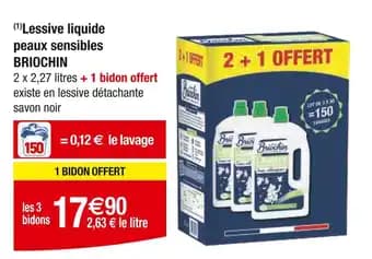 Promotion Exclusives de 1
Lessive peaux sensibles : Découvrez l'Offre incontournable