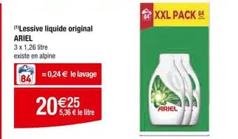 Promotion Exclusives de 18
Ariel : Découvrez l'Offre incontournable