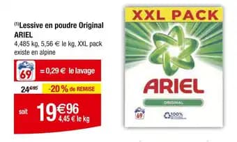 Promotion Exclusives de 3
Lessive en poudre : Découvrez l'Offre incontournable