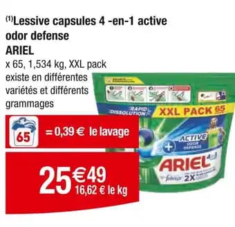 Promotion Exclusives de 12
Lessive capsules : Découvrez l'Offre incontournable