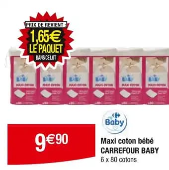 Promotion Exclusives de 2
Maxi coton bébé : Découvrez l'Offre incontournable