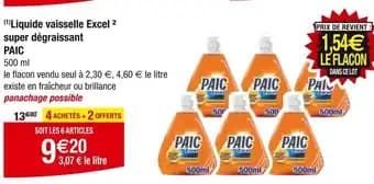 Promotion Exclusives de 9
Paic : Découvrez l'Offre incontournable