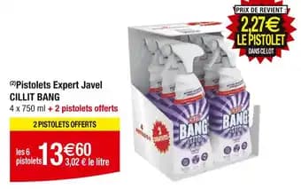 Promotion Exclusives de 1
Cillit bang : Découvrez l'Offre incontournable