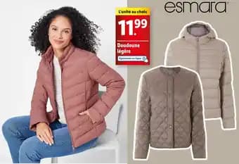 ESMARA Doudoune légère