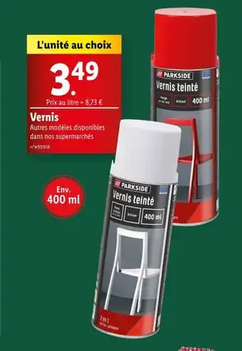 Promotion Exclusives de 3
Vernis : Découvrez l'Offre incontournable