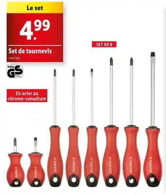 Promotion Exclusives de 6
Tournevis : Découvrez l'Offre incontournable