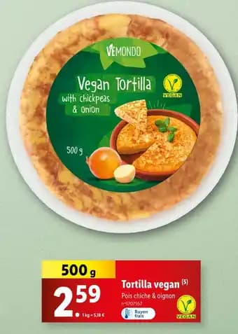 Vemondo Tortilla vegan
