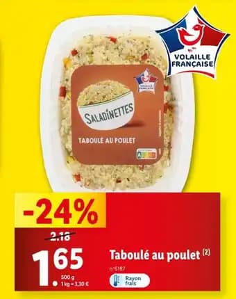 Promotion Exclusives de 5
Taboulé : Découvrez l'Offre incontournable