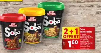 Soba Cup noodles