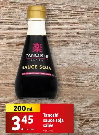 Promotion Exclusives de 16
Sauce soja : Découvrez l'Offre incontournable