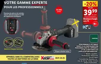 Promotion Exclusives de 11
Meuleuse d'angle : Découvrez l'Offre incontournable