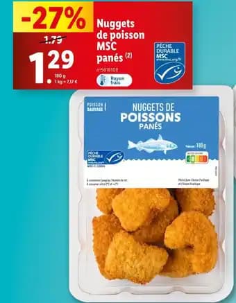 Promotion Exclusives de Poisson panés : Découvrez l'Offre incontournable