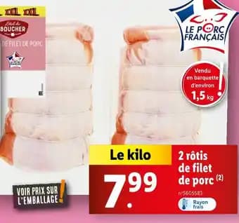 Promotion Exclusives de 11
Filet porc : Découvrez l'Offre incontournable