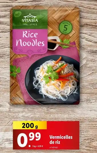 Vitasia Vermicelles de riz