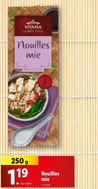 Vitasia Nouilles mie