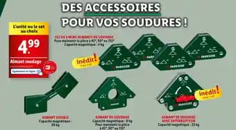 PARKSIDE Aimant de soudage