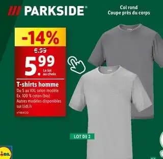 PARKSIDE T-shirts homme