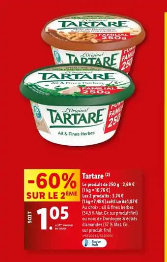 TARTARE 250 g