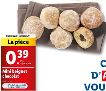 Promotion Exclusives de 2
Beignet : Découvrez l'Offre incontournable