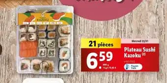 Plateau Sushi Kazoku 490 g