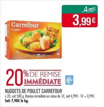 Carrefour Nuggets de Poulet