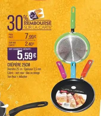 Promotion Exclusives de 29
Crêpière : Découvrez l'Offre incontournable