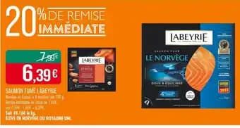 Promotion Exclusives de 13
Saumon fumé : Découvrez l'Offre incontournable