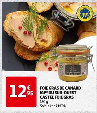 Promotion Exclusives de 3
Foie de canard : Découvrez l'Offre incontournable