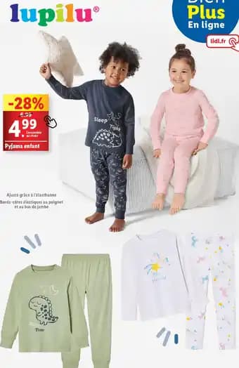 Promotion Exclusives de 6
Pyjama enfant : Découvrez l'Offre incontournable