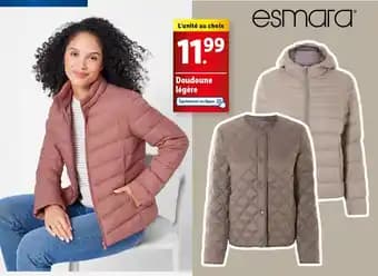 ESMARA Doudoune légère