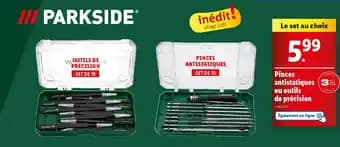 PARKSIDE® Pinces antistatiques ou outils de précision