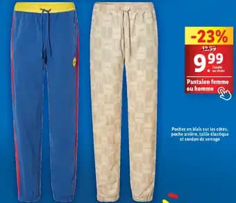 Pantalon femme ou homme