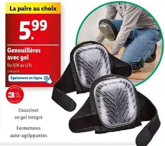 Genouillères avec gel