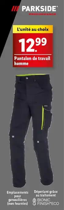 PARKSIDE® Pantalon de travail homme