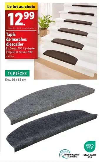 Tapis de marches d'escalier