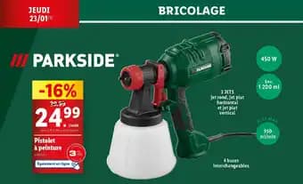 PARKSIDEⓇ Pistolet à peinture