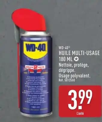 WD-40 Huile multi-usage 180 ml