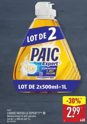 Promotion Exclusives de 24
Liquide vaisselle : Découvrez l'Offre incontournable