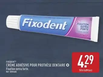 FIXODENTⓇ Crème adhésive pour prothèse dentaire✪ 70.5 cl