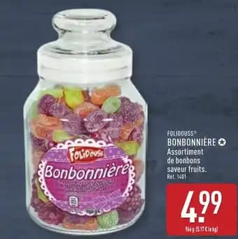 FOLIDOUSS® Bonbonnière 966 g